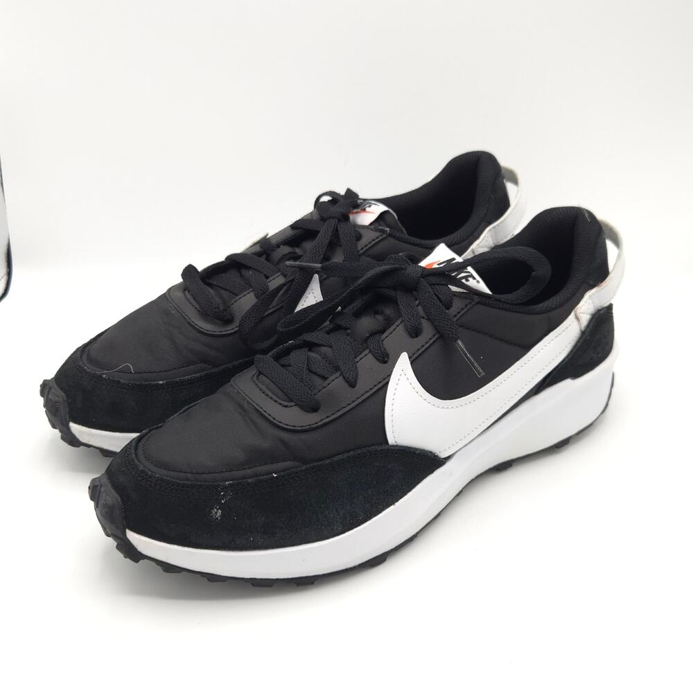 Nike Waffle Debut Mens  Black White DH9522-001 black white Sneaker size 9.5